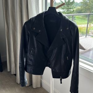 Mackage leather coat